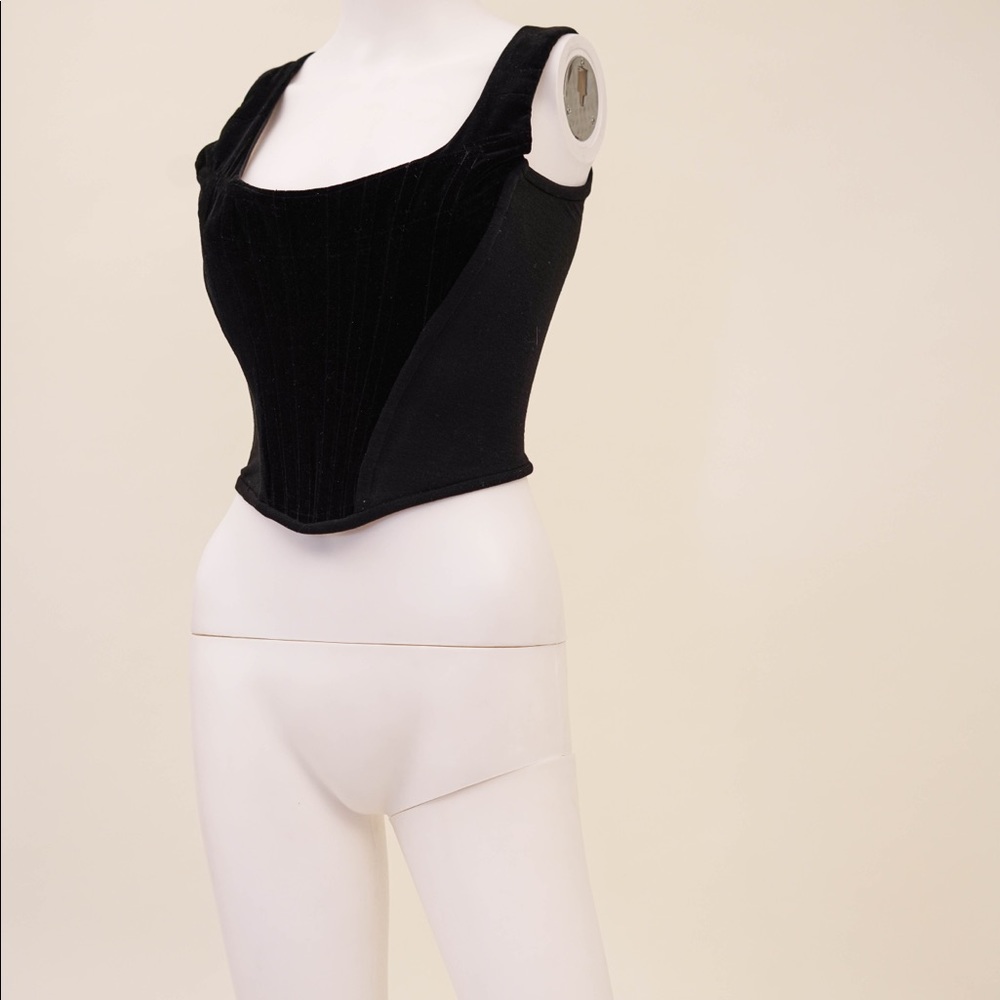 Vivienne Westwood Black Satin Corset - Picture 4 of 6